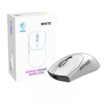 MSI Forge GM340 draadloze gaming-muis wit