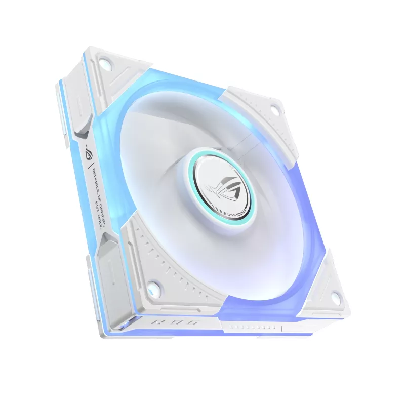 ASUS ROG Eurux GR120 ARGB ventilator White Edition, 120 mm, enkele verpakking