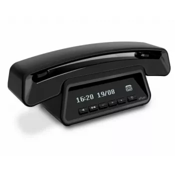 Alcatel ePure Premium DECT draadloze telefoon met antwoordapparaat, zwart