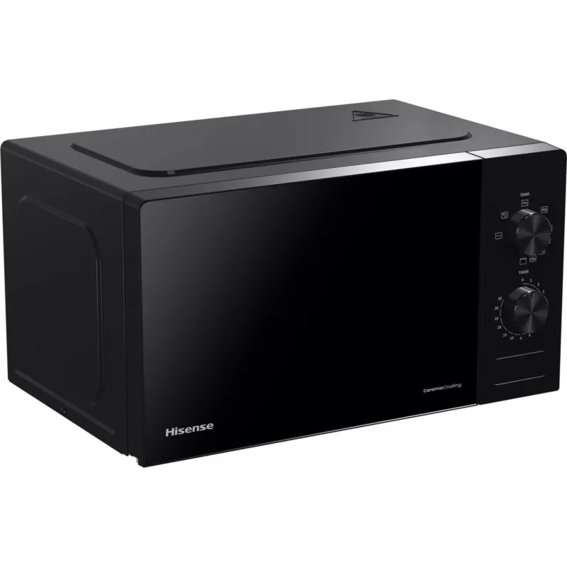 Hisense 741470 vrijstaande magnetron 700W 20L zwart