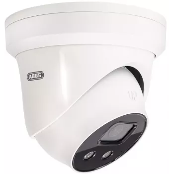 ABUS IPCB58511B 8 MP 4K IP-domecamera met 4 mm-objectief, PoE, IR-nachtzicht tot 30 m, IP67/IK10, ingebouwde microfoon