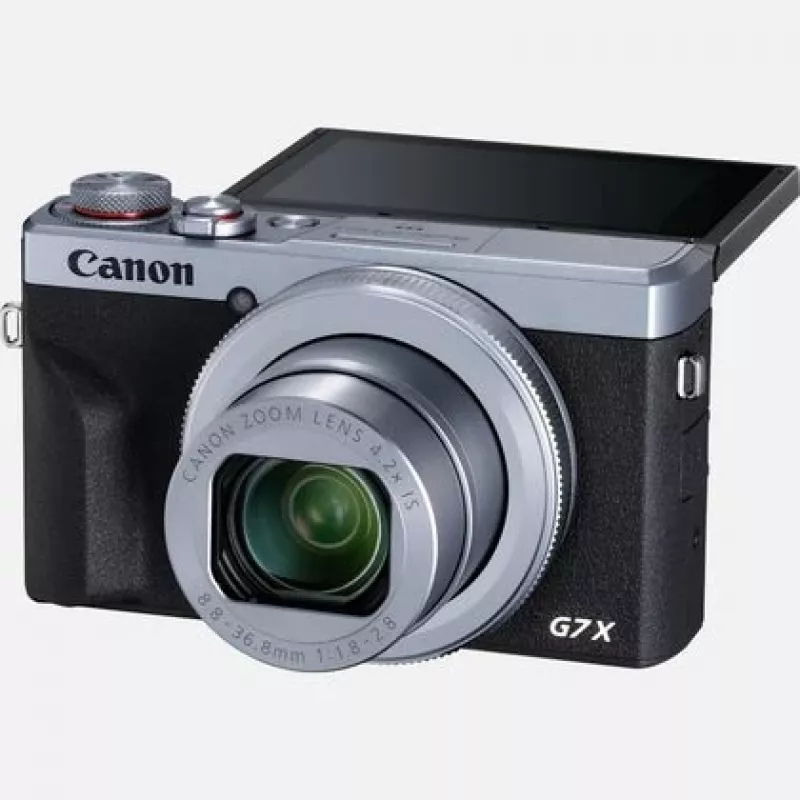 Canon PowerShot G7 X Mark III digitale camera, zilver (3638C002)