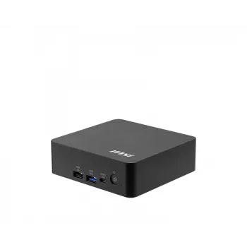MSI Cubi NUC AI+ 3MG-003BEU mini-pc, Intel Core Ultra 9 386H, zonder besturingssysteem, Wi-Fi 7, zwart
