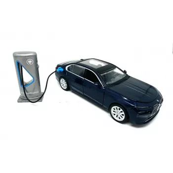 PULIO Auto MSZ 1/32 BMW i7 licht- en geluid diecast modelauto
