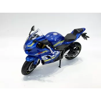 PULIO MSZ 1/12 Suzuki GSX-R1000 blauw diecast motorfietsmodel