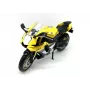 PULIO Motorfiets MSZ 1/12 Yamaha YZF-R1 geel diecast model