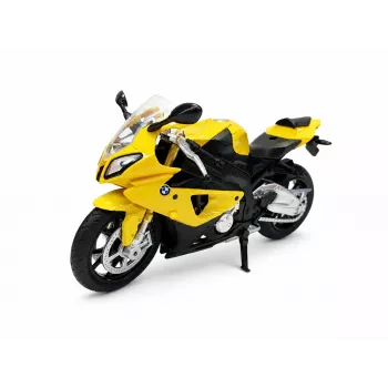 PULIO Motorfiets MSZ 1/12 BMW S1000 RR geel diecast model