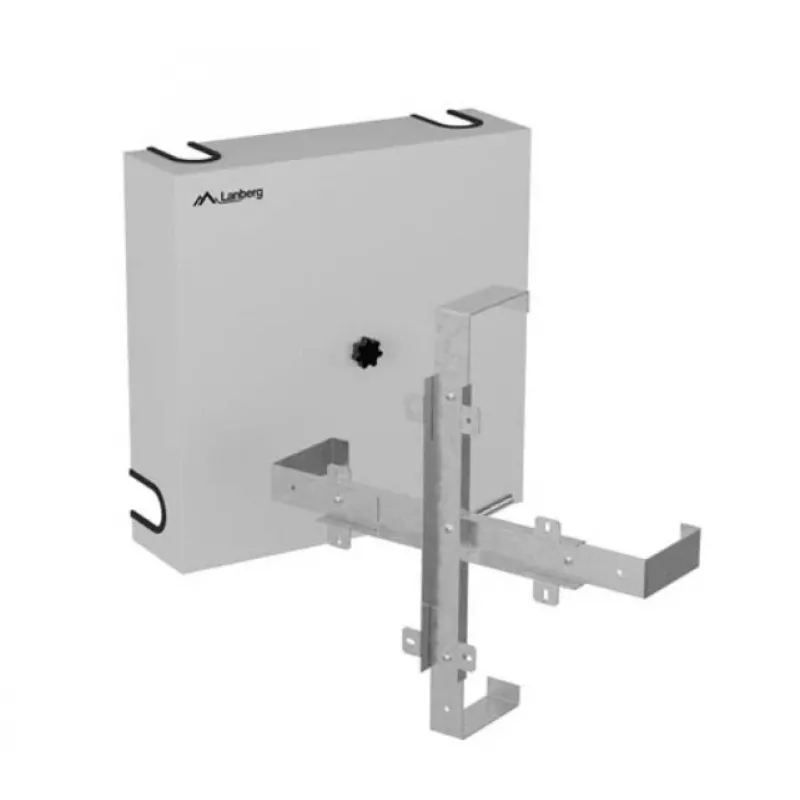 LANBERG kabelreserve-opberghouder 400 x 400 mm - grijs AK-3144-S