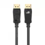 TB DisplayPort-kabel 3m M/M v2.0 80Gbps 16K HDR