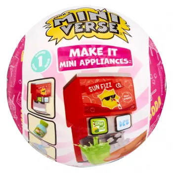 MGA Miniverse Make It Mini Soda Dispenser Diner Series 1 DIY miniatuur knutselset
