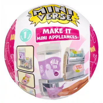 MGA Miniverse Make It Mini Boba Machine DIY knutselpakket