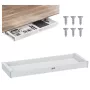 ERGO OFFICE vlakke onderbureau-lade ER-302 W wit