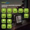 GREENBLUE GB169 B draadloos weerstation met kleurendisplay en buitensensor