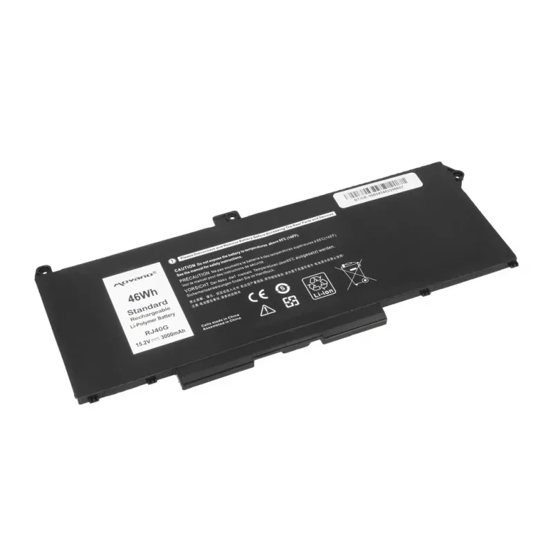 MITSU accu RJ40G voor Dell Latitude 5520 5420 Precision 3560 - 3000 mAh (46 Wh)