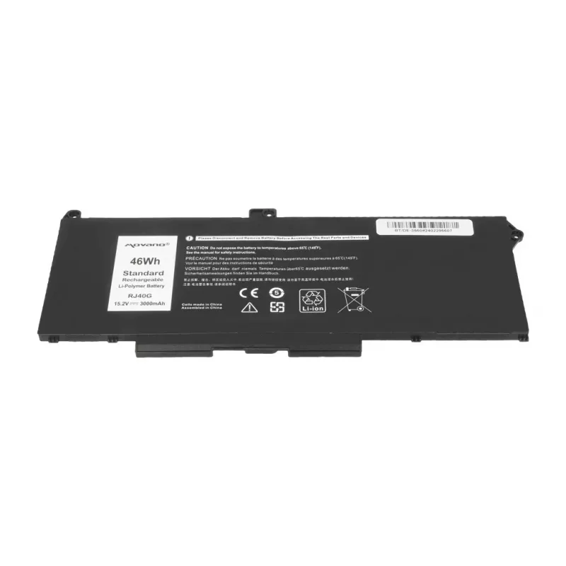 MITSU accu RJ40G voor Dell Latitude 5520 5420 Precision 3560 - 3000 mAh (46 Wh)