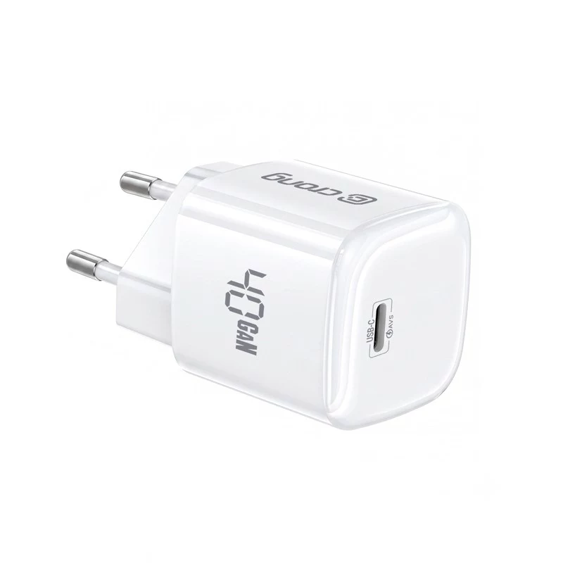 CRONG NEO GaN 40W USB-C PD 3.2 wandlader met AVS - wit