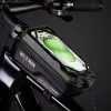 WILDMAN GX200 fietstas frame met telefoonhouder, groen
