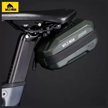 WILDMAN GD700 fietstas zadel groen