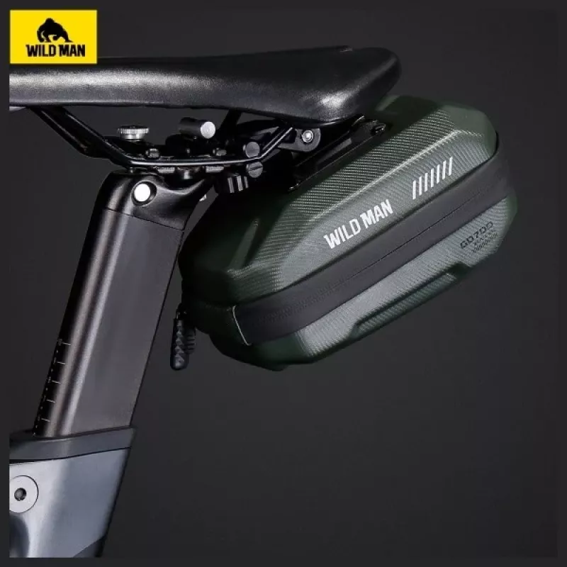 WILDMAN GD700 fietstas zadel groen