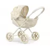 MILLY MALLY poppenwagen Dori NATURE - natuurlijk hout, klassiek Scandinavisch design, voor poppen tot 45 cm, vanaf 12 maanden