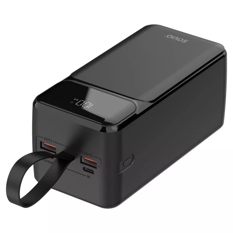 SAVIO BA-14 50000 mAh powerbank zwart