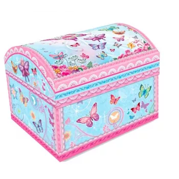 PULIO Pecoware kist muziekdoos - vlinders 2