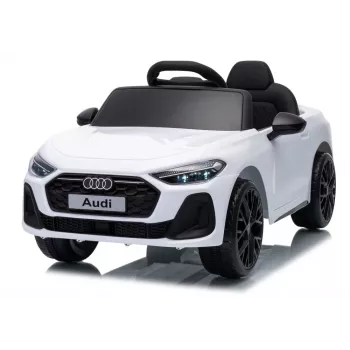 LEAN CARS Audi A5L HL788 12V elektrische kinderauto met afstandsbediening, wit
