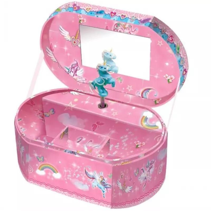 PULIO Pecoware ovale muziekdoos - eenhoorn
