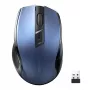 UGREEN MU006 draadloze stille klikmuis, 2,4 GHz, 2400 DPI, blauw