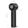 USAMS Ice-Cooling handventilator 2000mAh, zwart