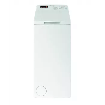Indesit BTWWS60400PLN bovenlader wasmachine, 6 kg, 1000 t/min, wit