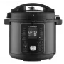 CONCEPT CK8000 multikoker met heteluchtfriteuse-functie, 6L pan, 3,5L mand, 1500W, 10 programma's, zwart/zilver