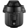 CONCEPT CK8000 multikoker met heteluchtfriteuse-functie, 6L pan, 3,5L mand, 1500W, 10 programma's, zwart/zilver