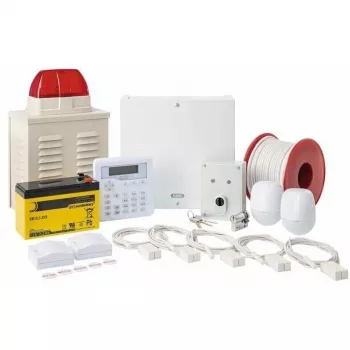 ABUS AZAA10200 Terxon SX alarmsysteemset, 8 bedrade zones, 1 sabotagezone