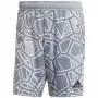 Heren keepersshort adidas Condivo 22 GK Grey Four/Black HB1628 maat S