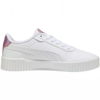 PUMA Carina 2.0 GirlPower Dames-sneakers Wit Orchidee Schaduw Zwart EU 36