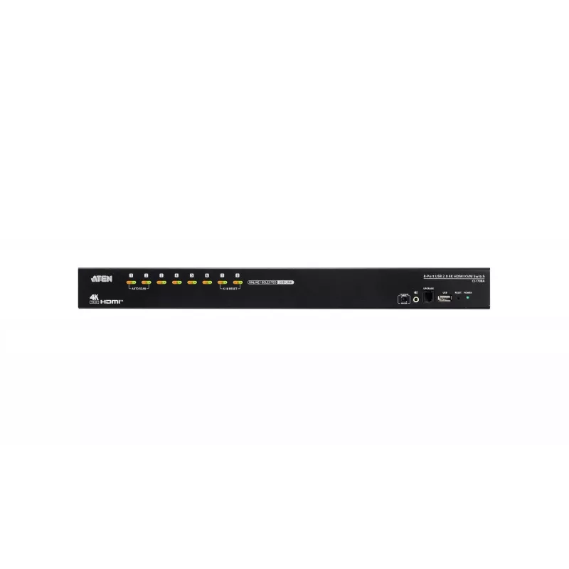 ATEN CS1798A-AT-G 8-poorts 4K HDMI KVM-switch, USB 2.0, audio