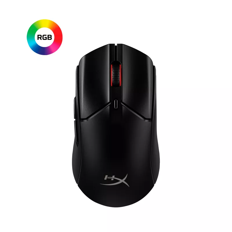 HyperX Pulsefire Haste 2 draadloze gamingmuis - zwart