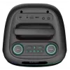 DENVER BPS-170 400W Bluetooth-partyluidspreker met RGB-lichten, TWS, karaoke, FM-radio, USB/SD/AUX/microfooningangen