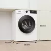 Gorenje WDG2PS954A1D2/PL wasmachine met droger, 9 kg wassen / 6 kg drogen, 1400 tpm, energie-efficiëntieklasse A, wit