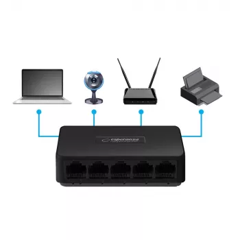 ESPERANZA 5-poorts Gigabit switch 10/100/1000 ONYX ENS103