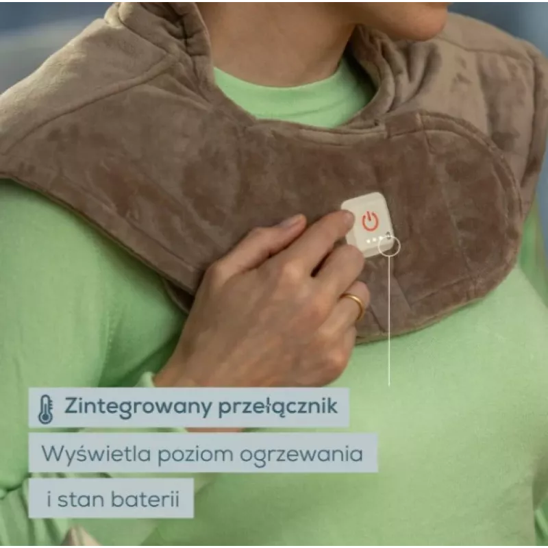 Beurer HK 165 Huggy warmtekussen Smokey Taupe