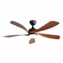 Extralink Grand Walnut 52 slimme WiFi-plafondventilator, walnoot, 132 cm, app-bediening