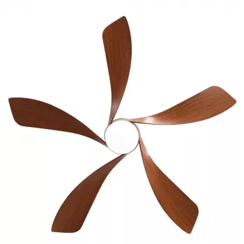 Extralink Grand Walnut 52 smart WiFi plafondventilator, walnoot, 132 cm, app-bediening
