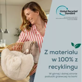 Beurer HK 165 Huggy Creme warmtekussen | 3 warmtestanden, wasbaar, Beurer Safety System
