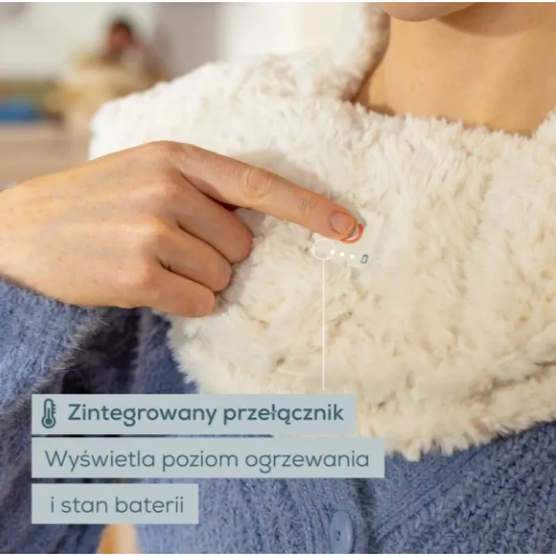 Beurer HK 165 Huggy Creme warmtekussen | 3 warmtestanden, wasbaar, Beurer Safety System