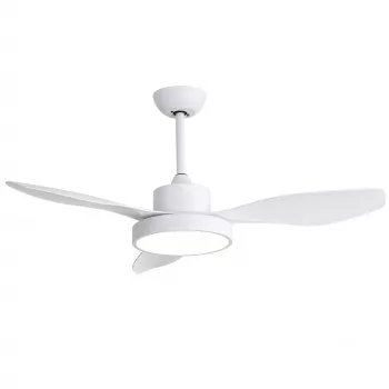 Extralink Aero Breeze 47 smart WiFi plafondventilator, wit, app-bediening, 119 cm