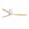 Extralink Nature Flow 52 slimme WiFi-plafondventilator, hout, 132 cm, app-bediening