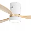 Extralink Nature Flow 52 slimme WiFi-plafondventilator, hout, 132 cm, app-bediening