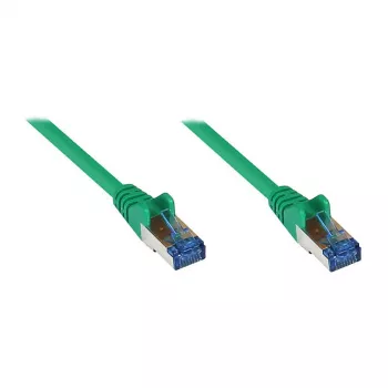 GoodConnections Cat.6A S/FTP patchkabel met trekontlasting, PiMF, LSZH, 500 MHz, groen, 7,5 m (8060-H075G)